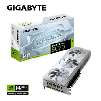 Placă video GIGABYTE VGA NVIDIA GeForce RTX 5070 EAGLE OC ICE 12G, 12G GDDR7, 3xDP, 1xHDMI Placă video GIGABYTE VGA NVIDIA GeForce RTX 5070 EAGLE OC ICE 12G, 12G GDDR7, 3xDP, 1xHDMI