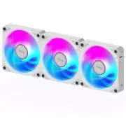Ventilator GIGABYTE AORUS EZ CHAIN FAN ICE 3-PACK, 3x120mm, alb