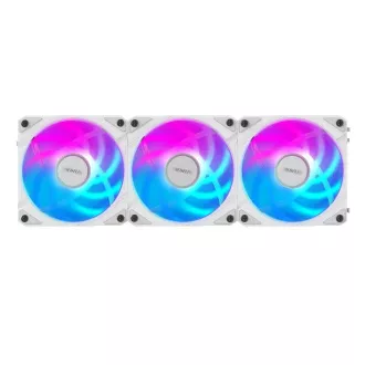 Ventilator GIGABYTE AORUS EZ CHAIN FAN ICE 3-PACK, 3x120mm, alb