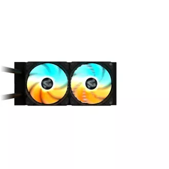 Cooler de apă GIGABYTE GAMING 240, 2x120mm, ARGB, LGA1851, AM5, negru