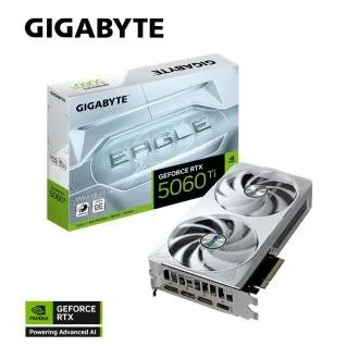 Placă video GIGABYTE VGA NVIDIA GeForce RTX 5060 Ti EAGLE ICE OC 8G, 8G GDDR7, 3xDP, 1xHDMI Placă video GIGABYTE VGA NVIDIA GeForce RTX 5060 Ti EAGLE ICE OC 8G, 8G GDDR7, 3xDP, 1xHDMI