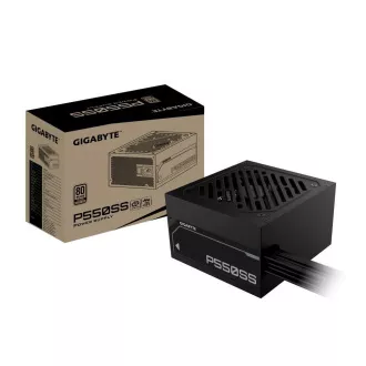 Sursă de alimentare GIGABYTE P550SS, 550W, 80+ Argintiu, 120mm, ATX 3.0, Negru Sursă de alimentare GIGABYTE P550SS, 550W, 80+ Argintiu, 120mm, ATX 3.0, Negru