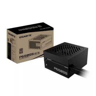 Sursă de alimentare GIGABYTE P650SS, 650W, 80+ Argintiu, 120mm, ATX 3.0, Negru Sursă de alimentare GIGABYTE P650SS, 650W, 80+ Argintiu, 120mm, ATX 3.0, Negru