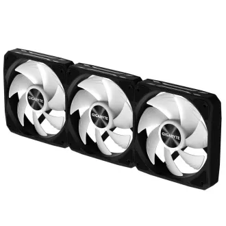 Ventilator GIGABYTE EZ CHAIN FAN 3-PACK, 3x120mm, negru