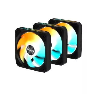 Ventilator GIGABYTE EZ CHAIN FAN 3-PACK, 3x120mm, negru