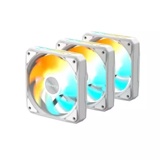 Ventilator GIGABYTE EZ CHAIN FAN 3-PACK, 3x120mm, alb