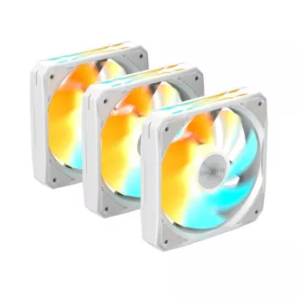Ventilator GIGABYTE EZ CHAIN FAN 3-PACK, 3x120mm, alb
