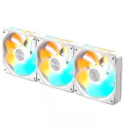 Ventilator GIGABYTE EZ CHAIN RVS FAN 3-PACK, 3x120mm, alb