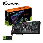 Placă video GIGABYTE VGA NVIDIA GeForce RTX 5060 AORUS ELITE 8G, 8G GDDR7, 3xDP, 1xHDMI