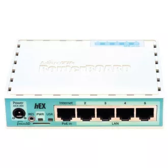 MikroTik RouterBOARD E50UG, hEX (versiunea 2024)