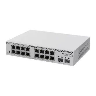 MikroTik CSS318-16G-2S+IN Switch cu 18 porturi (16x GB Eth, 2x SFP+)