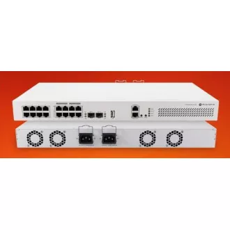 Comutator router cloud MikroTik CRS418-8P-8G-2S+RM
