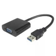 Adaptor PREMIUMCORD USB 3.0 la VGA, FULL HD 1080p