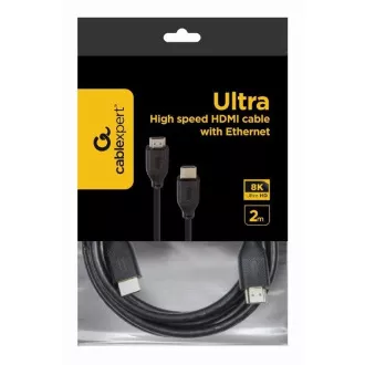 Cablu GEMBIRD CABLEXPERT HDMI 2.1, 8K, M/M, 2m, negru