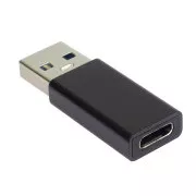 Adaptor PremiumCord USB-C la USB-A 3.0, negru