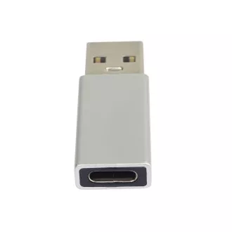 Adaptor PremiumCord USB-C la USB-A 2.0, argintiu