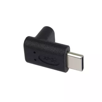 Adaptor PremiumCord USB-C la USB-C, îndoit la 90° Adaptor PremiumCord USB-C la USB-C, îndoit la 90°