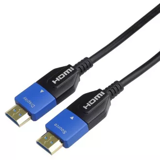 Cablu optic PREMIUMCORD Ultra High Speed HDMI 2.1 8K@60Hz 4K@120Hz 7m placat cu aur