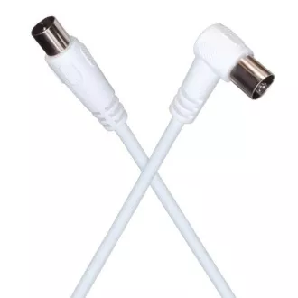 Cablu TV PREMIUMCORD conector M/F 90, 75 Ohm 15m