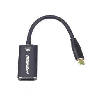 Adaptor PREMIUMCORD USB-C la DisplayPort DP1.4 8K@60Hz și 4k@120Hz