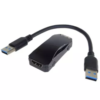 Adaptor PremiumCord USB 3.0 la HDMI cu sunet, FULL HD 1080p