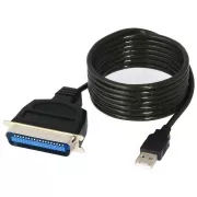 Cablu USB PremiumCord pentru imprimantă USB la portul paralel LPT (CEN36M)