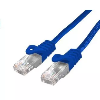 Cablu patchcord C-TECH Cat6, UTP, albastru, 0,25 m