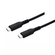 Cablu C-TECH USB 4.0, Type-C (CM/CM), PD 100W, 40Gbps, 0.5m, negru