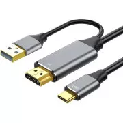 Adaptor PREMIUMCORD HDMI 2.0 la USB-C, 4K@60Hz, 2m