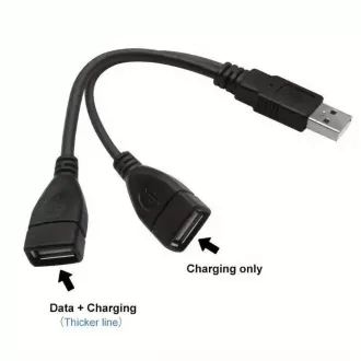 Cablu de încărcare PREMIUMCORD USB 2.0, 15 cm, negru Cablu de încărcare PREMIUMCORD USB 2.0, 15 cm, negru