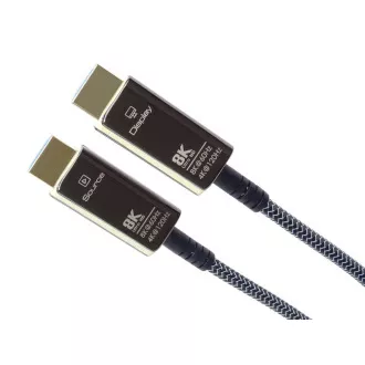 Cablu de fibră optică PREMIUMCORD Ultra High Speed HDMI 2.1 8K@60Hz, placat cu aur, 7m