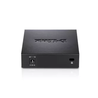 D-Link DES-105 Comutator desktop cu carcasă metalică de 5 porturi 10/100 D-Link DES-105
