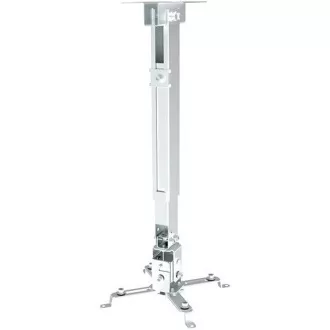 Suport proiector de date pentru tavan și perete Reflecta TAPA 43-65cm alb