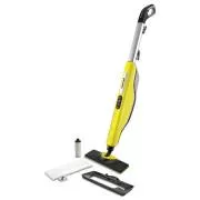 Mop cu abur vertical Karcher SC 3, 1600 W, elimină până la 99,999% dintre viruși și 99,99% dintre bacteriile uzuale de uz casnic, alb