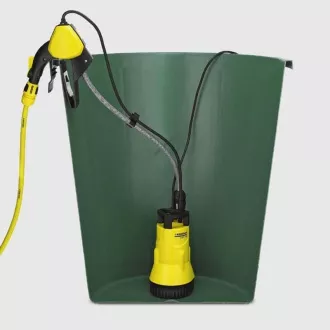 Pompa de butoi Karcher BP 1, butoi, 400 W, debit 3800 l/h, adancime de imersie 7 m, comutator integrat