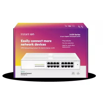 Comutator HPE Networking Instant On 16p Gigabit 1430 (R8R47A)