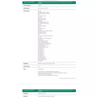 Gateway HPE Networking Instant On Secure cu 5 porturi SmartRate 2.5G PoE+ 64W SG2505P