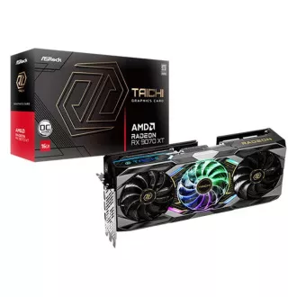 Placă video ASRock VGA AMD Radeon RX 9070 XT Taichi 16GB OC, RX 9070 XT, 16GB GDDR6, 3xDP, 1xHDMI Placă video ASRock VGA AMD Radeon RX 9070 XT Taichi 16GB OC, RX 9070 XT, 16GB GDDR6, 3xDP, 1xHDMI