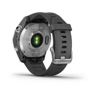 Garmin fenix 7s Glass, Silver / Graphite Silicone Band, EU Garmin fenix 7s Glass, Silver / Graphite Silicone Band, EU