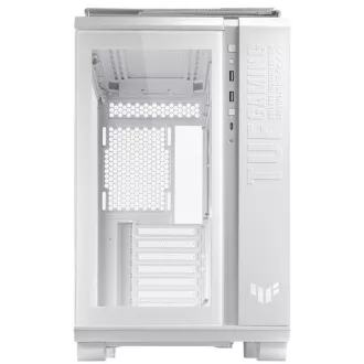 Carcasă ASUS TUF GAMING CASE (GT502) TG, Mid Tower, panou lateral transparent, alb Carcasă ASUS TUF GAMING CASE (GT502) TG, Mid Tower, panou lateral transparent, alb