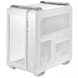 Carcasă ASUS TUF GAMING CASE (GT502) TG, Mid Tower, panou lateral transparent, alb Carcasă ASUS TUF GAMING CASE (GT502) TG, Mid Tower, panou lateral transparent, alb