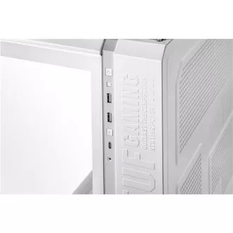 Carcasă ASUS TUF GAMING CASE (GT502) TG, Mid Tower, panou lateral transparent, alb Carcasă ASUS TUF GAMING CASE (GT502) TG, Mid Tower, panou lateral transparent, alb