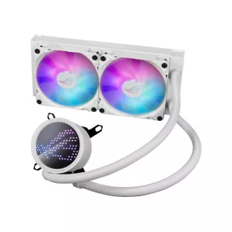 Răcitor de apă ASUS CPU AIO ROG RYUO III 240 ARGB ALB, 2x120mm, LGA1851, AM5 Răcitor de apă ASUS CPU AIO ROG RYUO III 240 ARGB ALB, 2x120mm, LGA1851, AM5