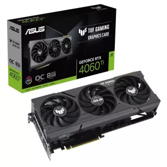 ASUS VGA ASUS VGA NVIDIA GeForce RTX 4060 Ti TUF GAMING OC 8G, 8G GDDR6, 3xDP, 1xHDMI ASUS VGA ASUS VGA NVIDIA GeForce RTX 4060 Ti TUF GAMING OC 8G, 8G GDDR6, 3xDP, 1xHDMI