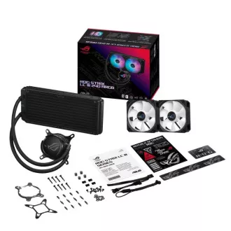 Răcitor de apă ASUS CPU AIO ROG STRIX LC III 240 ARGB, 2x120mm, LGA1851, AM5