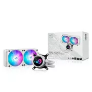 Răcitor de apă ASUS CPU AIO ROG STRIX LC III 240 ARGB ALB, 2x120mm, LGA1851, AM5