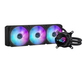 Răcitor de apă pentru procesor ASUS AIO ROG STRIX LC III 360 ARGB, 3x120mm, LGA1851, AM5