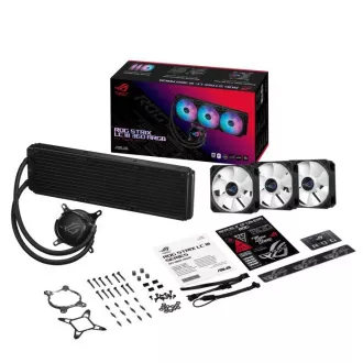 Răcitor de apă pentru procesor ASUS AIO ROG STRIX LC III 360 ARGB, 3x120mm, LGA1851, AM5