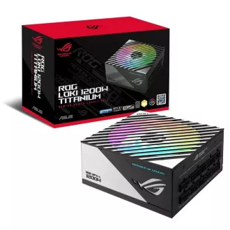 Sursă de alimentare ASUS 1200W ROG LOKI SFX-L GAMING, 120 mm, complet modulară, 80+ Titanium, ARGB, SFX-L