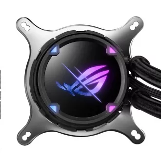 Răcitor de apă ASUS CPU AIO ROG STRIX LC II 240, 2x120mm, LGA1851, AM4 Răcitor de apă ASUS CPU AIO ROG STRIX LC II 240, 2x120mm, LGA1851, AM4